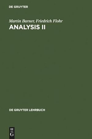 Seller image for Analysis II for sale by BuchWeltWeit Ludwig Meier e.K.