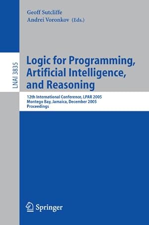 Bild des Verkufers fr Logic for Programming, Artificial Intelligence, and Reasoning zum Verkauf von BuchWeltWeit Ludwig Meier e.K.