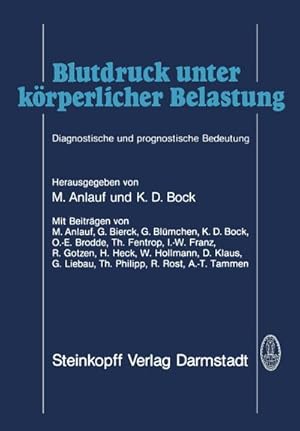 Imagen del vendedor de Blutdruck unter krperlicher Belastung a la venta por BuchWeltWeit Ludwig Meier e.K.