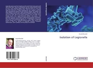 Immagine del venditore per Isolation of Legionella venduto da BuchWeltWeit Ludwig Meier e.K.