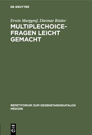 Seller image for Multiplechoice-Fragen leicht gemacht for sale by BuchWeltWeit Ludwig Meier e.K.