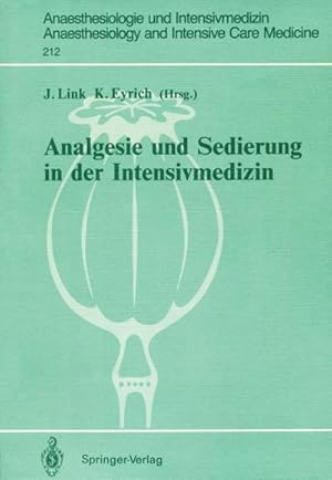 Seller image for Analgesie und Sedierung in der Intensivmedizin for sale by BuchWeltWeit Ludwig Meier e.K.