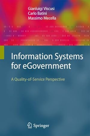 Seller image for Information Systems for eGovernment for sale by BuchWeltWeit Ludwig Meier e.K.