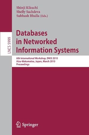 Bild des Verkufers fr Databases in Networked Information Systems zum Verkauf von BuchWeltWeit Ludwig Meier e.K.