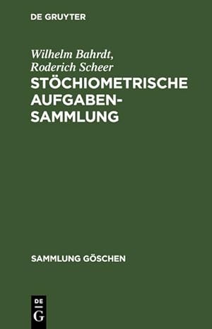 Seller image for Stchiometrische Aufgabensammlung for sale by BuchWeltWeit Ludwig Meier e.K.