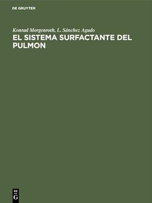 Imagen del vendedor de El sistema surfactante del pulmon a la venta por BuchWeltWeit Ludwig Meier e.K.