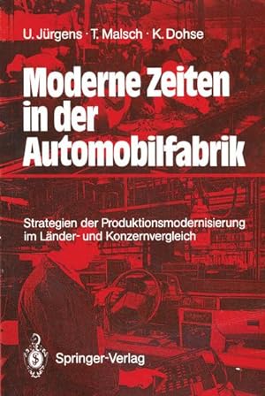 Immagine del venditore per Moderne Zeiten in der Automobilfabrik venduto da BuchWeltWeit Ludwig Meier e.K.