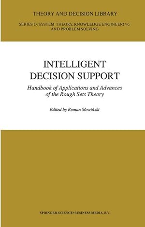 Imagen del vendedor de Intelligent Decision Support a la venta por BuchWeltWeit Ludwig Meier e.K.
