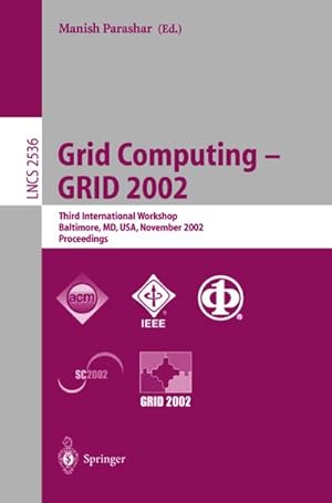 Bild des Verkufers fr Grid Computing - GRID 2002 zum Verkauf von BuchWeltWeit Ludwig Meier e.K.