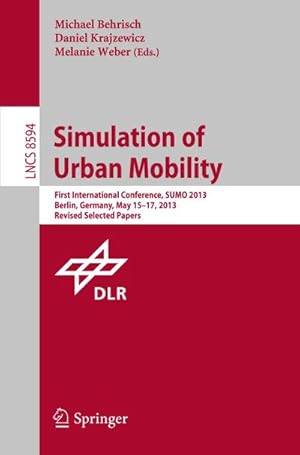 Imagen del vendedor de Simulation of Urban Mobility a la venta por BuchWeltWeit Ludwig Meier e.K.