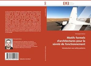 Seller image for Motifs formels d''architectures pour la sret de fonctionnement for sale by BuchWeltWeit Ludwig Meier e.K.