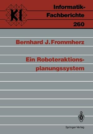 Seller image for Ein Roboteraktions-planungssystem for sale by BuchWeltWeit Ludwig Meier e.K.