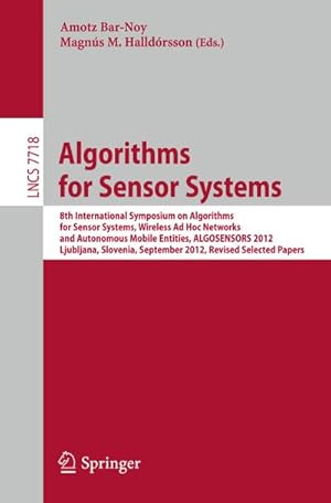 Image du vendeur pour Algorithms for Sensor Systems mis en vente par BuchWeltWeit Ludwig Meier e.K.