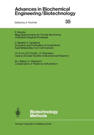 Seller image for Biotechnology Methods for sale by BuchWeltWeit Ludwig Meier e.K.