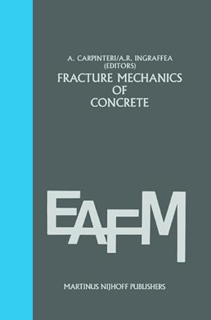 Bild des Verkufers fr Fracture mechanics of concrete: Material characterization and testing zum Verkauf von BuchWeltWeit Ludwig Meier e.K.