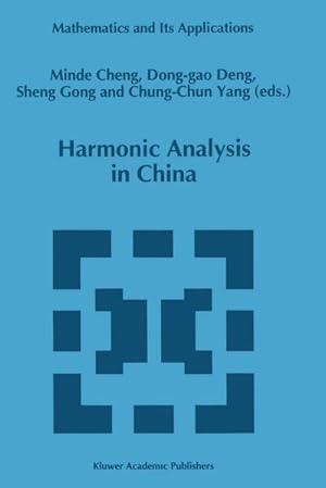 Seller image for Harmonic Analysis in China for sale by BuchWeltWeit Ludwig Meier e.K.