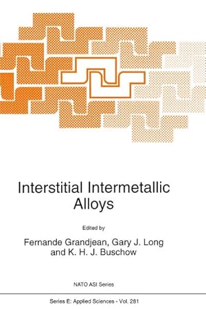Image du vendeur pour Interstitial Intermetallic Alloys mis en vente par BuchWeltWeit Ludwig Meier e.K.