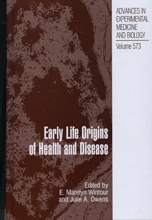 Seller image for Early Life Origins of Health and Disease for sale by BuchWeltWeit Ludwig Meier e.K.