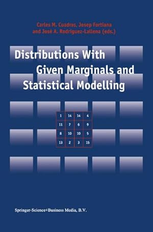 Seller image for Distributions With Given Marginals and Statistical Modelling for sale by BuchWeltWeit Ludwig Meier e.K.