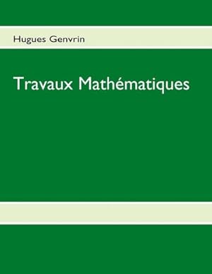 Seller image for Travaux Mathmatiques for sale by BuchWeltWeit Ludwig Meier e.K.