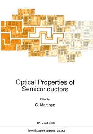 Image du vendeur pour Optical Properties of Semiconductors mis en vente par BuchWeltWeit Ludwig Meier e.K.