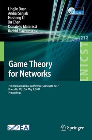 Seller image for Game Theory for Networks for sale by BuchWeltWeit Ludwig Meier e.K.