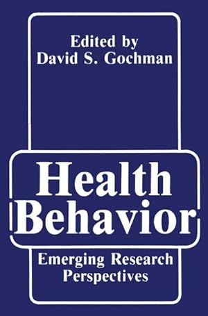 Seller image for Health Behavior for sale by BuchWeltWeit Ludwig Meier e.K.