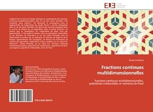 Seller image for Fractions continues multidimensionnelles for sale by BuchWeltWeit Ludwig Meier e.K.