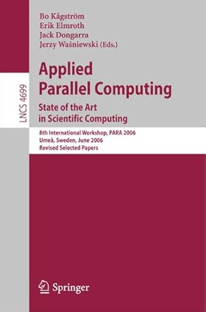 Image du vendeur pour Applied Parallel Computing mis en vente par BuchWeltWeit Ludwig Meier e.K.