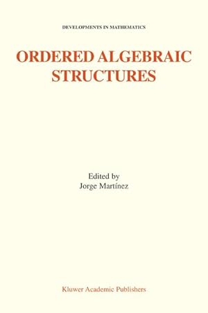Seller image for Ordered Algebraic Structures for sale by BuchWeltWeit Ludwig Meier e.K.
