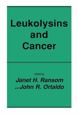 Seller image for Leukolysins and Cancer for sale by BuchWeltWeit Ludwig Meier e.K.