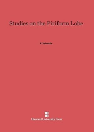 Seller image for Studies on the Piriform Lobe for sale by BuchWeltWeit Ludwig Meier e.K.