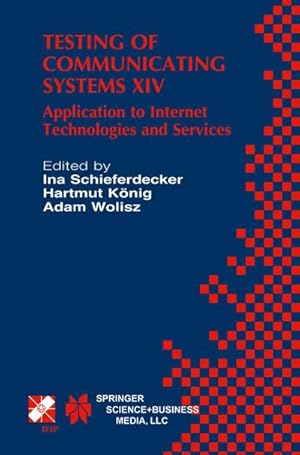 Image du vendeur pour Testing of Communicating Systems XIV mis en vente par BuchWeltWeit Ludwig Meier e.K.