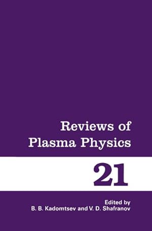 Immagine del venditore per Reviews of Plasma Physics venduto da BuchWeltWeit Ludwig Meier e.K.