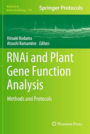 Seller image for RNAi and Plant Gene Function Analysis for sale by BuchWeltWeit Ludwig Meier e.K.