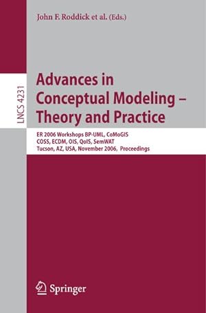 Bild des Verkufers fr Advances in Conceptual Modeling - Theory and Practice zum Verkauf von BuchWeltWeit Ludwig Meier e.K.