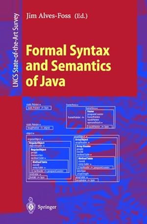 Image du vendeur pour Formal Syntax and Semantics of Java mis en vente par BuchWeltWeit Ludwig Meier e.K.