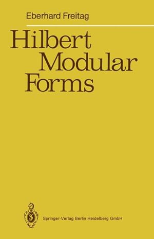 Immagine del venditore per Hilbert Modular Forms venduto da BuchWeltWeit Ludwig Meier e.K.