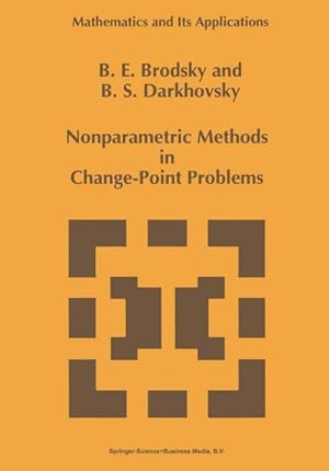 Seller image for Nonparametric Methods in Change Point Problems for sale by BuchWeltWeit Ludwig Meier e.K.