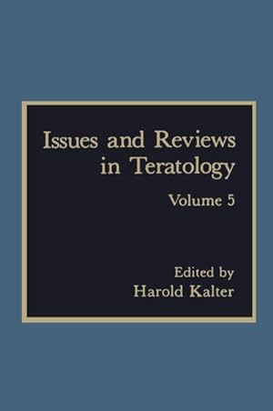 Bild des Verkufers fr Issues and Reviews in Teratology zum Verkauf von BuchWeltWeit Ludwig Meier e.K.