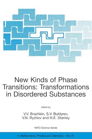 Imagen del vendedor de New Kinds of Phase Transitions: Transformations in Disordered Substances a la venta por BuchWeltWeit Ludwig Meier e.K.