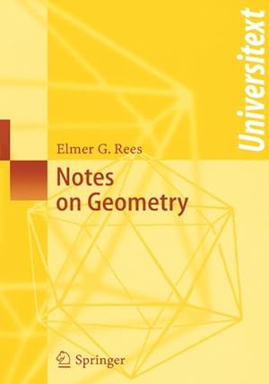 Bild des Verkufers fr Notes on Geometry zum Verkauf von BuchWeltWeit Ludwig Meier e.K.