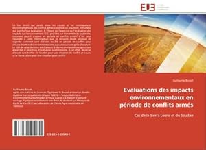 Seller image for Evaluations des impacts environnementaux en priode de conflits arms for sale by BuchWeltWeit Ludwig Meier e.K.