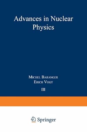 Seller image for Advances in Nuclear Physics for sale by BuchWeltWeit Ludwig Meier e.K.