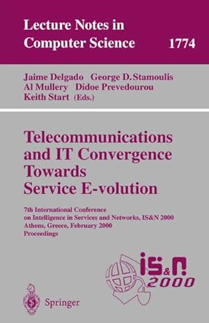 Seller image for Telecommunications and IT Convergence. Towards Service E-volution for sale by BuchWeltWeit Ludwig Meier e.K.