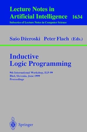 Image du vendeur pour Inductive Logic Programming mis en vente par BuchWeltWeit Ludwig Meier e.K.