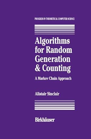 Seller image for Algorithms for Random Generation and Counting: A Markov Chain Approach for sale by BuchWeltWeit Ludwig Meier e.K.