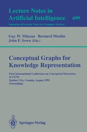 Seller image for Conceptual Graphs for Knowledge Representation for sale by BuchWeltWeit Ludwig Meier e.K.