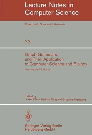 Seller image for Graph-Grammars and Their Application to Computer Science and Biology for sale by BuchWeltWeit Ludwig Meier e.K.