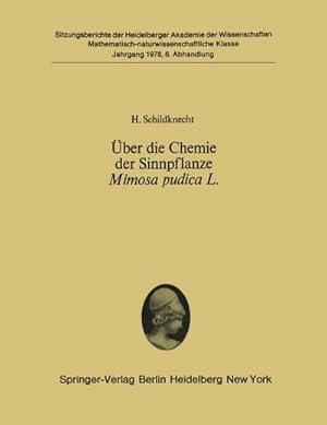 Imagen del vendedor de ber die Chemie der Sinnpflanze Mimosa pudica L. a la venta por BuchWeltWeit Ludwig Meier e.K.